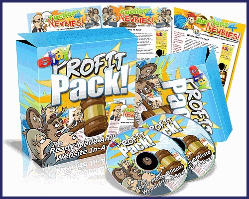 Product picture Ebook Store *eBay Profit Pack* With Master Resell Rights