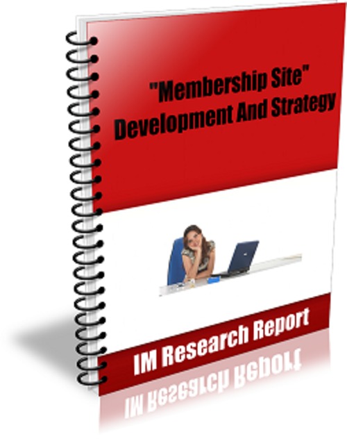 Product picture *new* Membership Site Development And Strategy With Mrr